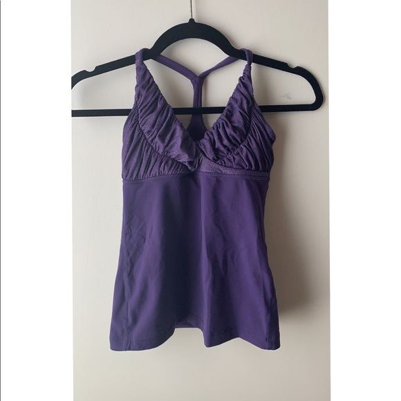 LULULEMON Pure Balance Ruched Racer Back Tank - Picture 2 of 2